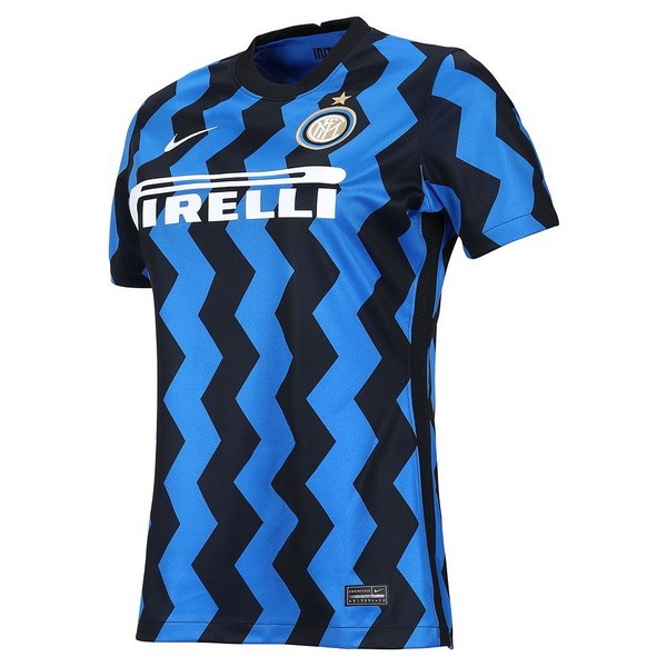 Camiseta Inter Milan Primera Equipación Mujer 2020-2021 Azul